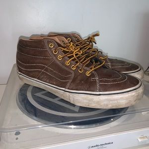 VANS BROWN LEATHER